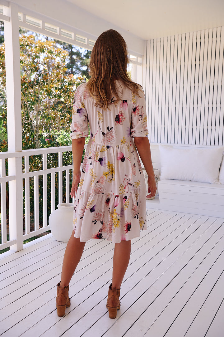Julietta Print Finch Mini Dress