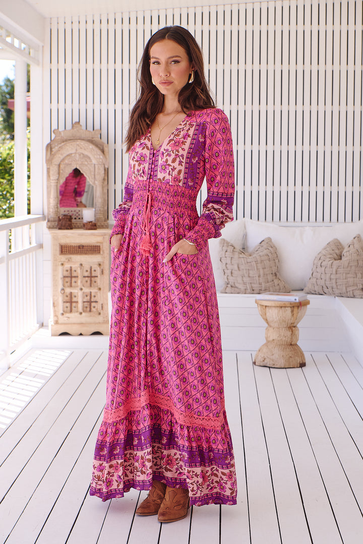 Jolene Print Sabrina Maxi