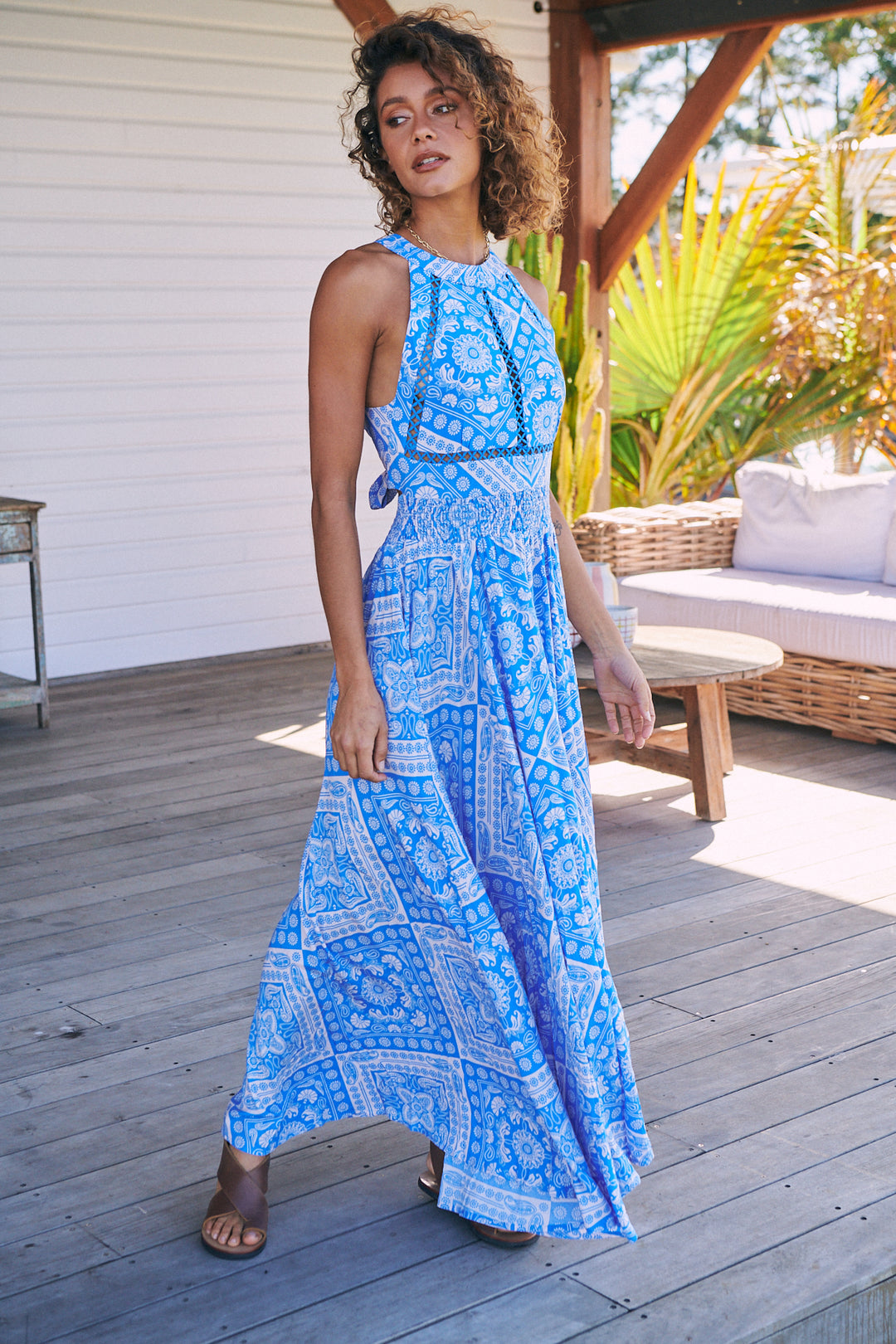Oceana Print Endless Summer Lilac and Mila Oceana Print Endless Summer Lilac and Mila