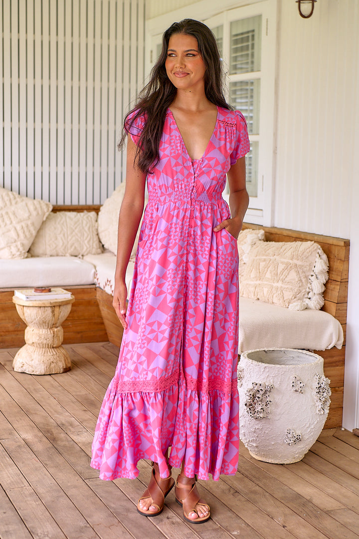 Azaylia Print Carmen Maxi