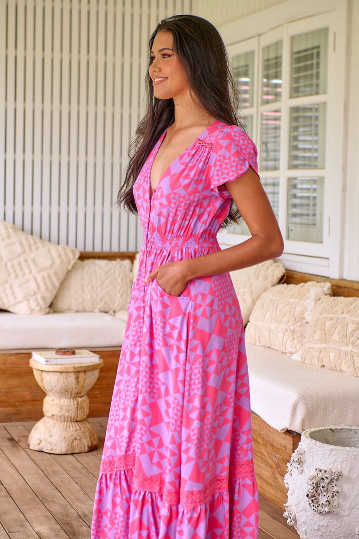 Azaylia Print Carmen Maxi