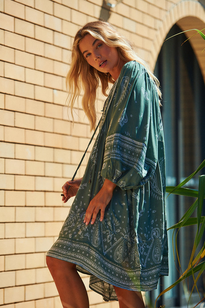 Constance Print Adela Midi