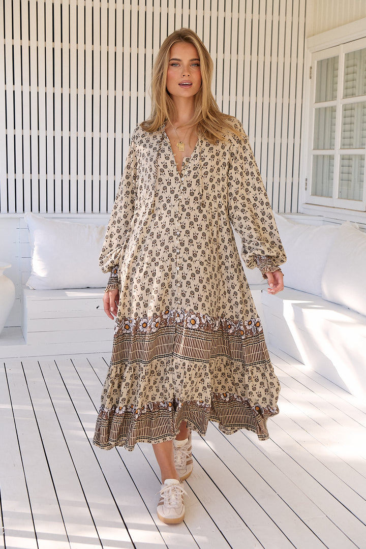 Louella Print Rowie Maxi Dress
