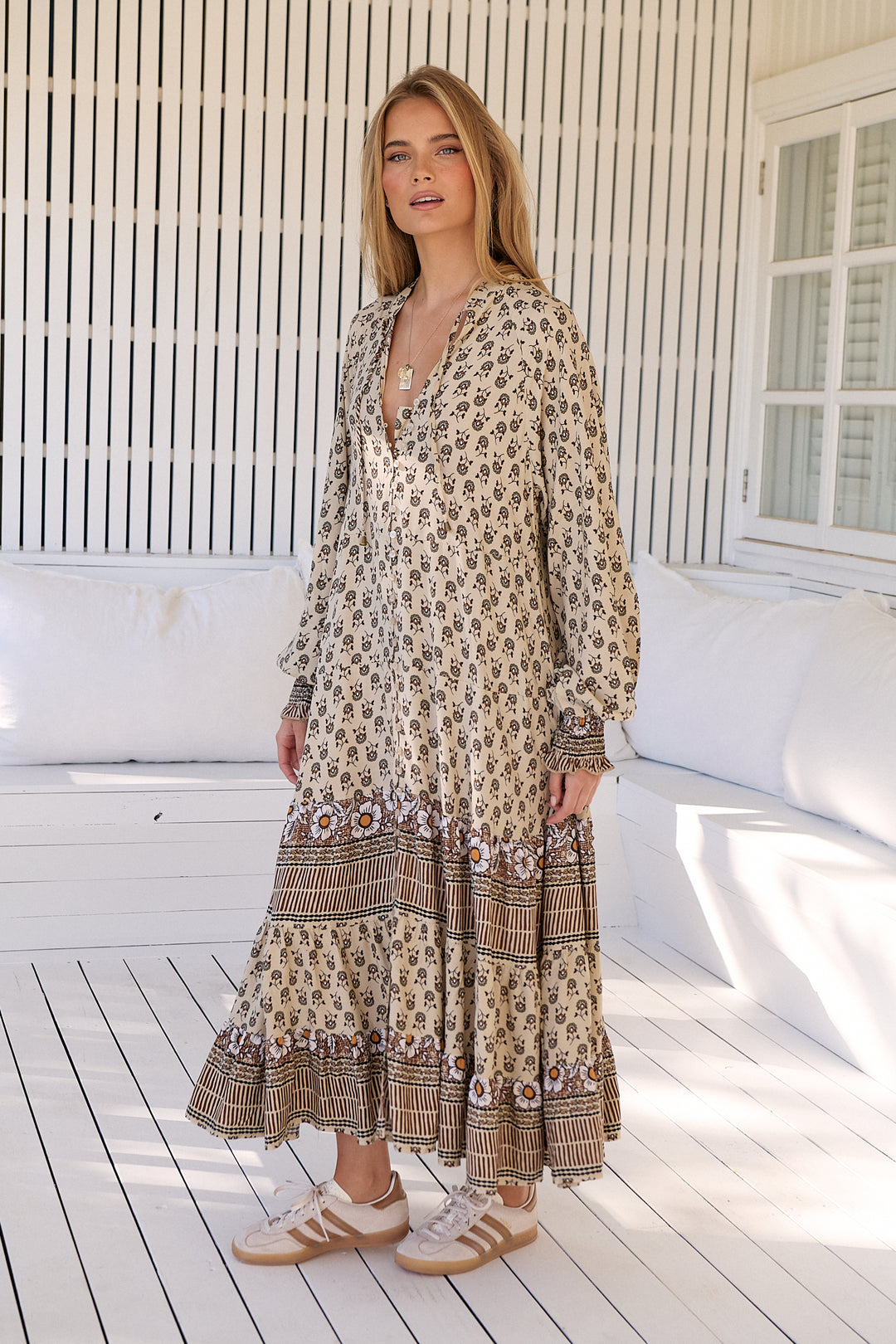Louella Print Rowie Maxi Dress