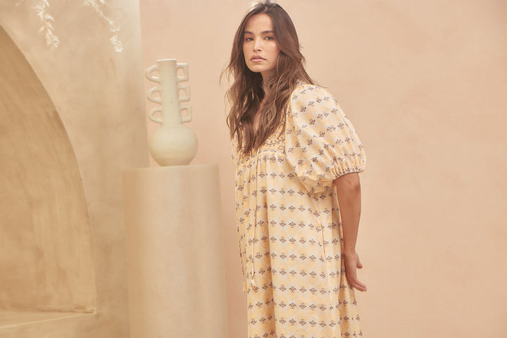 Camari Print Sorella Midi Dress