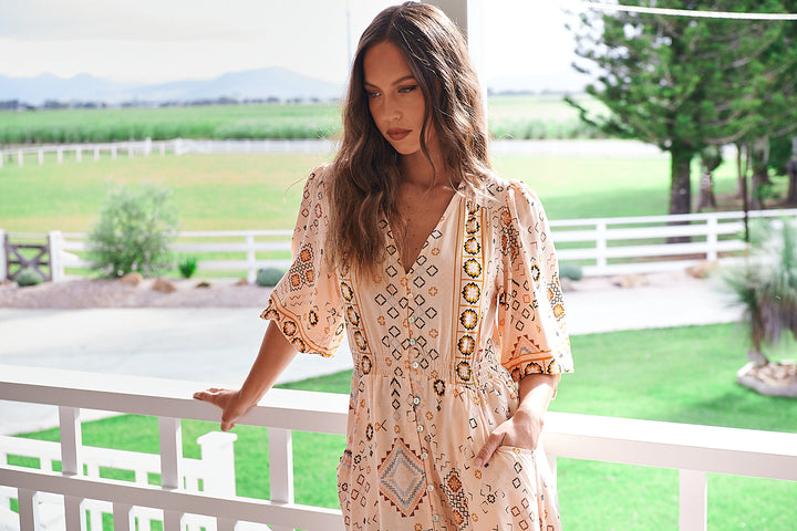 Elsie Print Molli Maxi