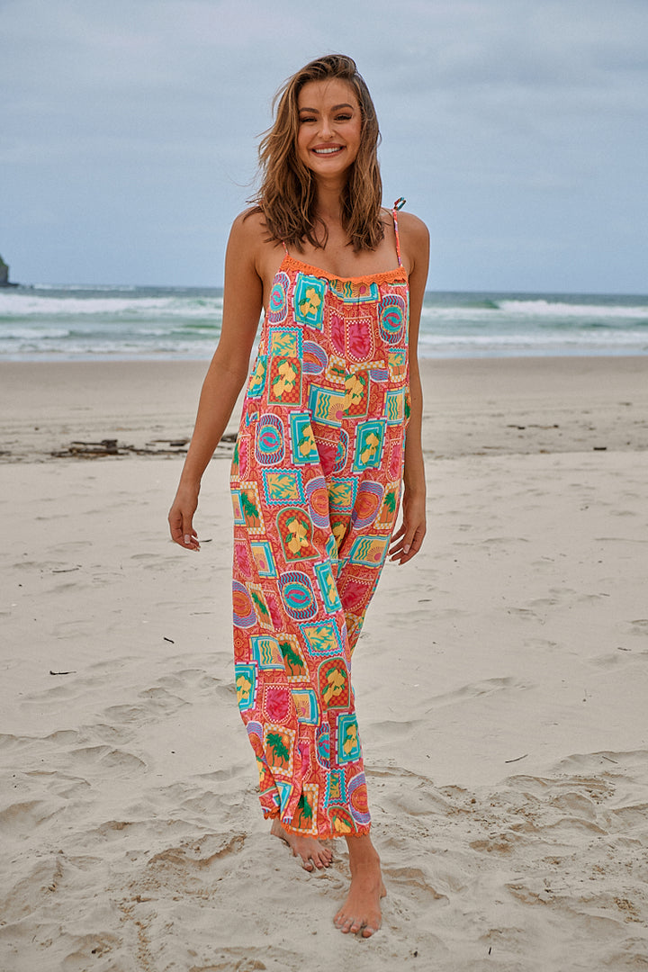 Sicily Print Kea Jumpsuit