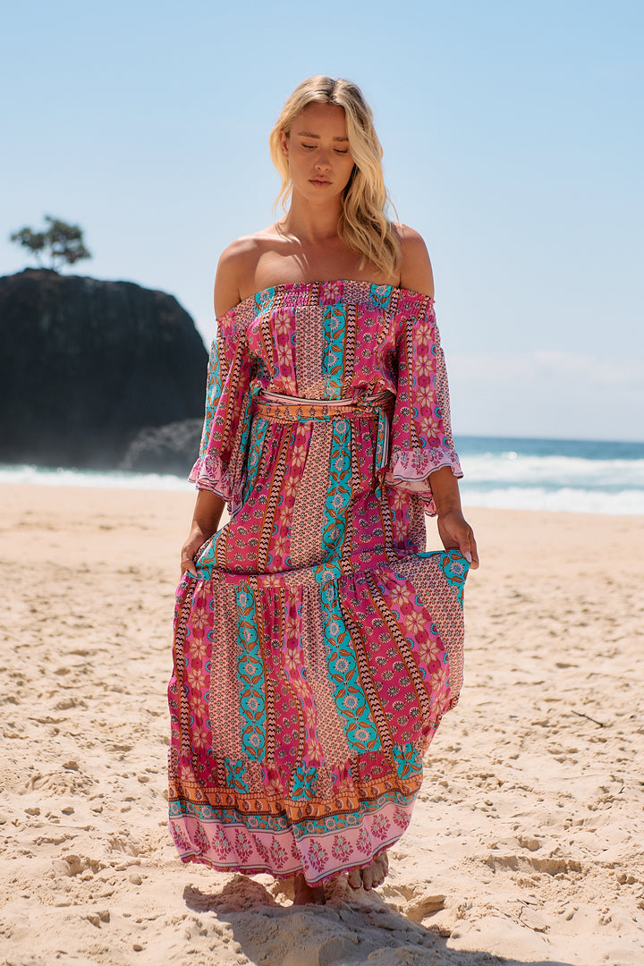 Cedella Print Teegan Dress