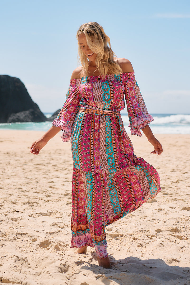 Cedella Print Teegan Dress