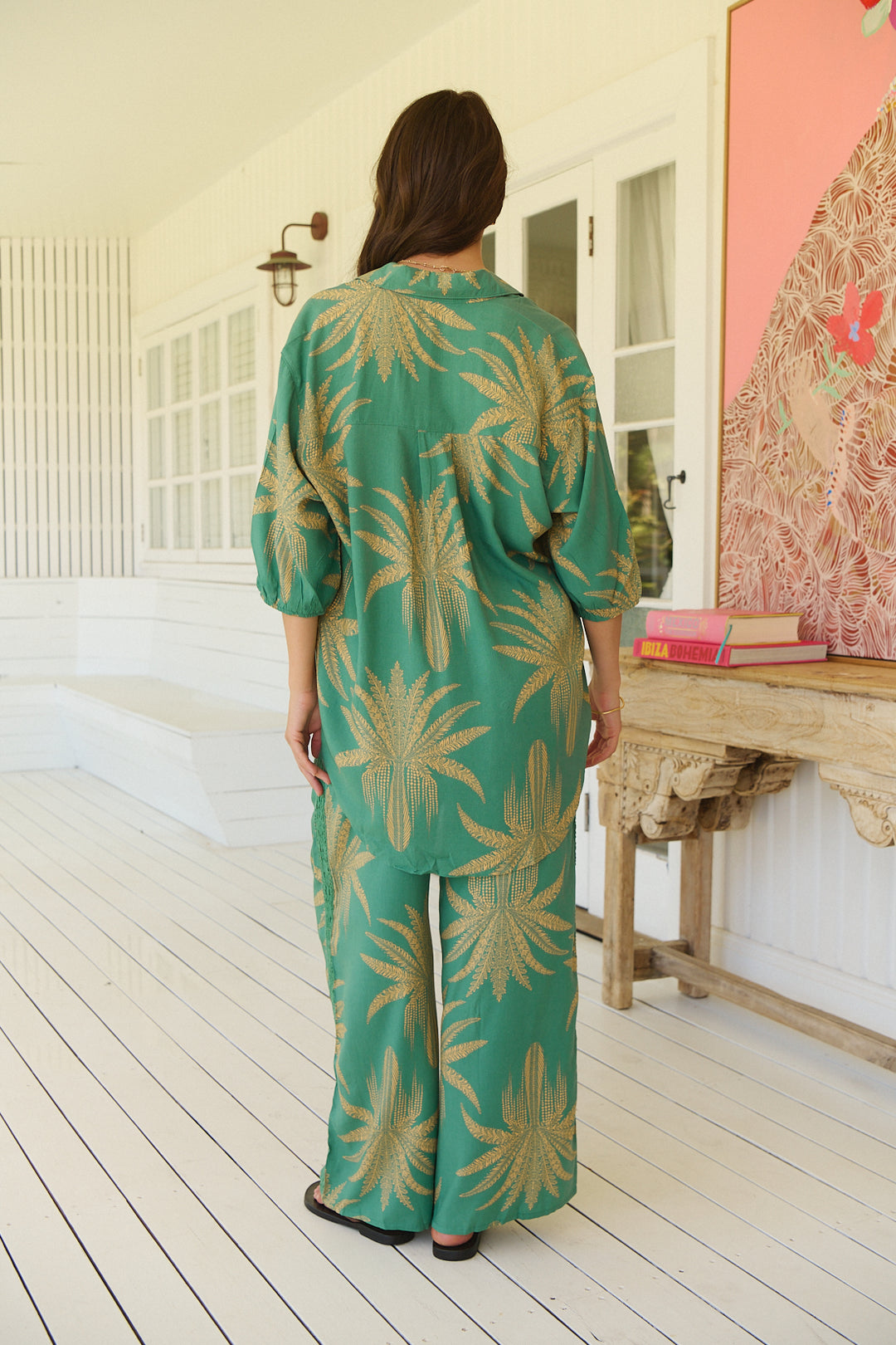 Island luxe Print Stevie Shirt