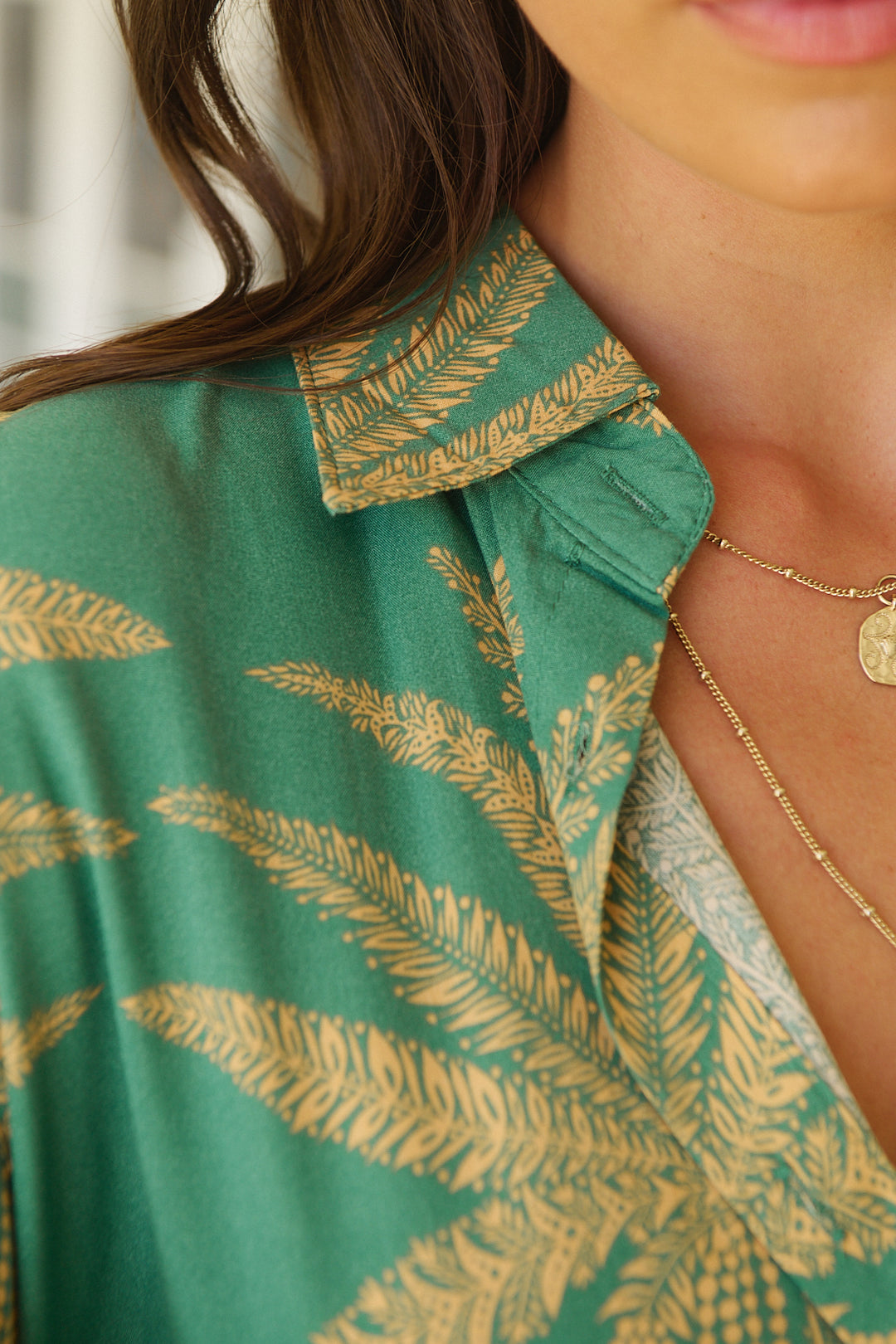 Island luxe Print Stevie Shirt