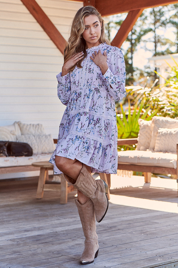 Mandy Print Fernanda Mini Dress