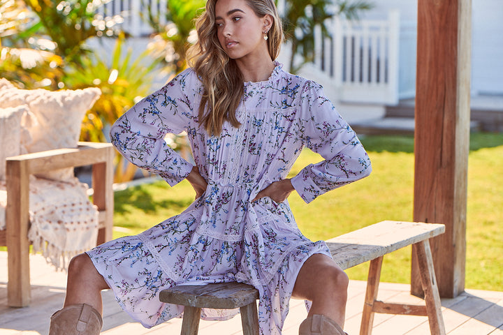 Mandy Print Fernanda Mini Dress