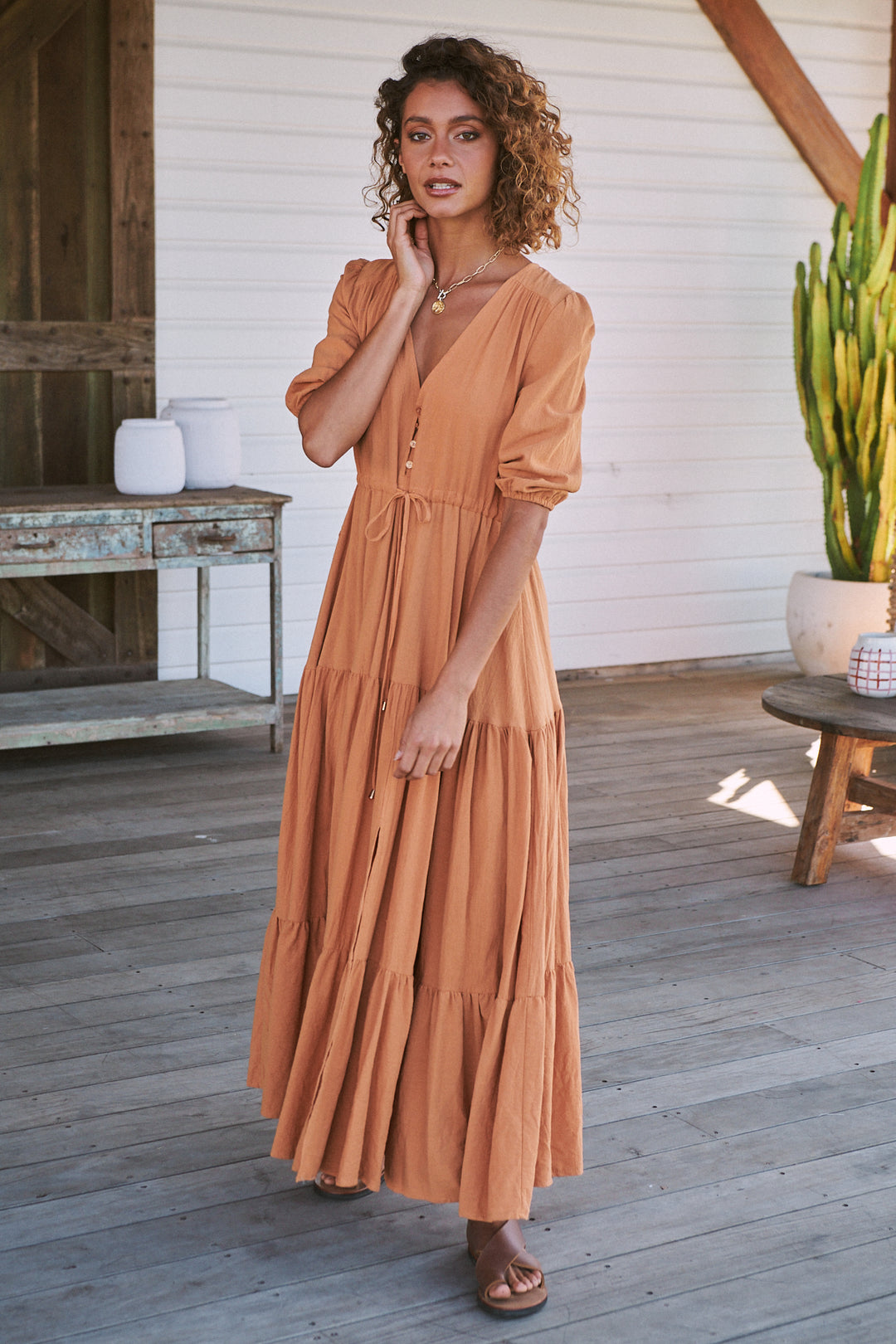 Honey Cotton Tessa Maxi