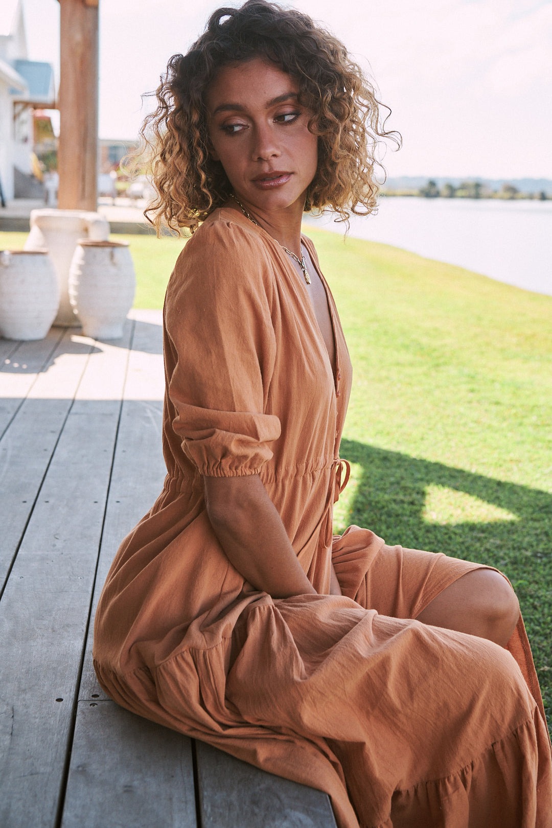Honey Cotton Tessa Maxi
