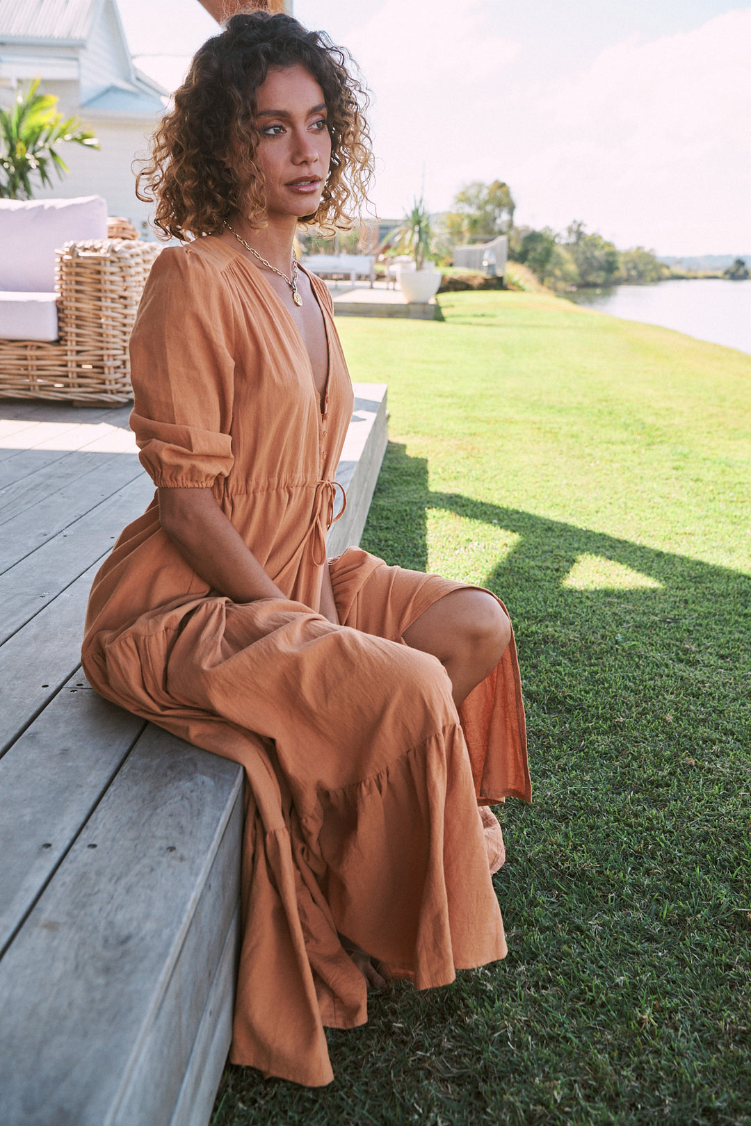 Honey Cotton Tessa Maxi