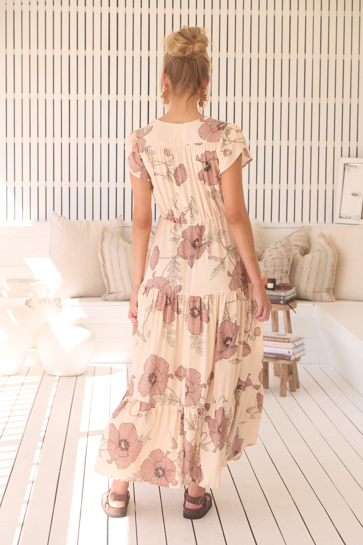 April Print Melissa Maxi