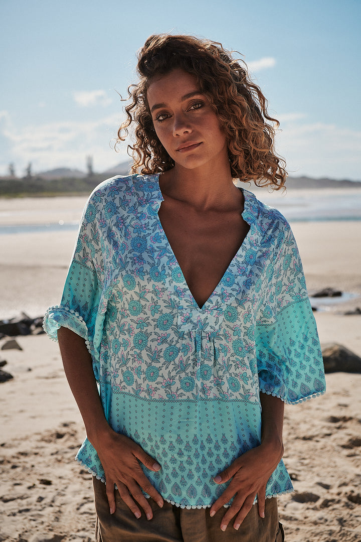 Laguna Print Gabriella Top