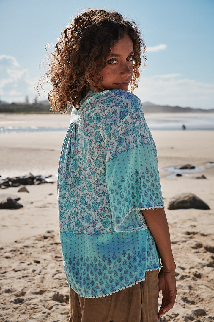 Laguna Print Gabriella Top