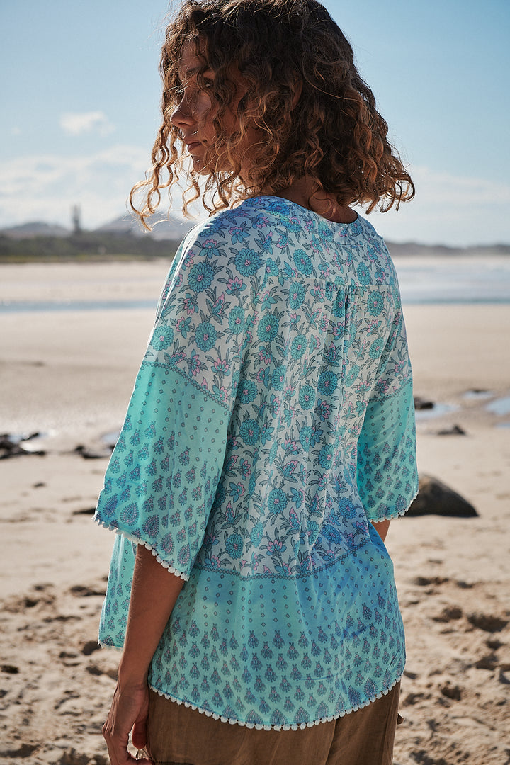 Laguna Print Gabriella Top