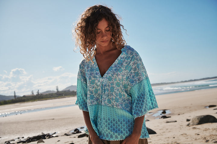 Laguna Print Gabriella Top