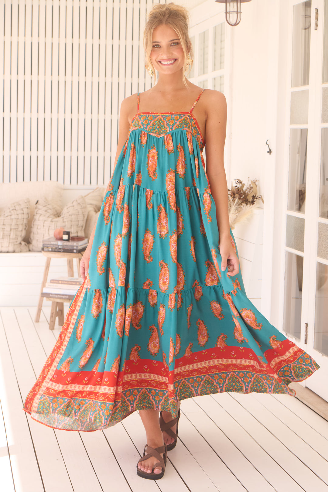Melody Print Alexia Maxi Dress