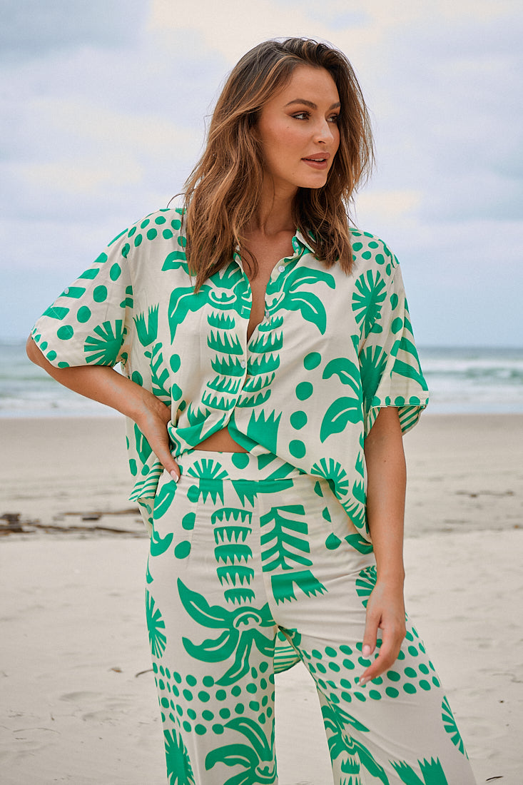 Nazare Print Lola Shirt
