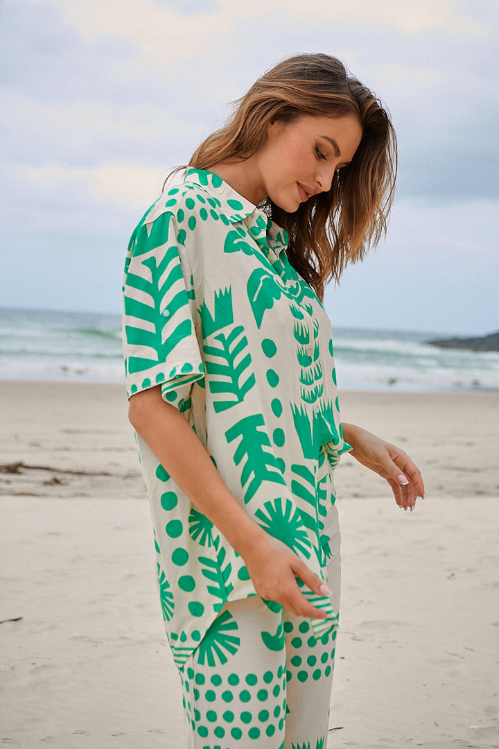 Nazare Print Lola Shirt