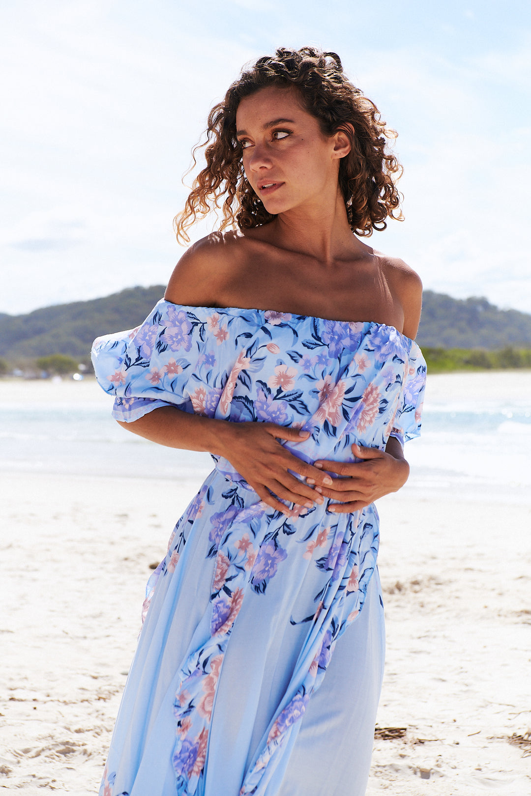 Heaven Print Georgie Maxi