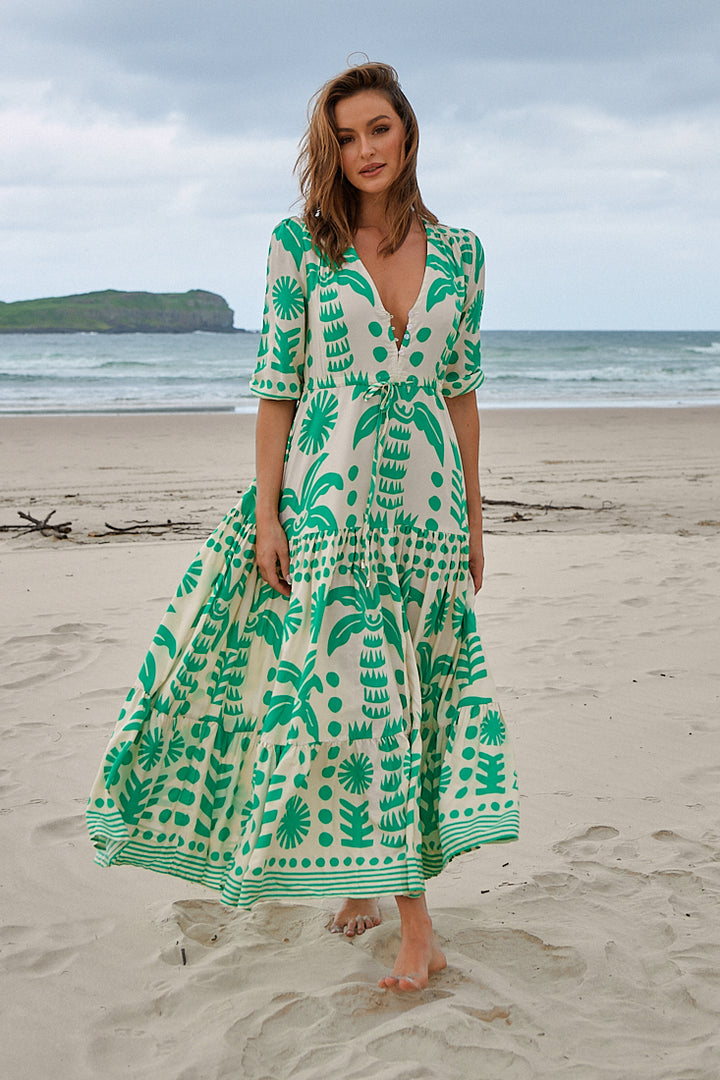Nazare Print Tessa Maxi