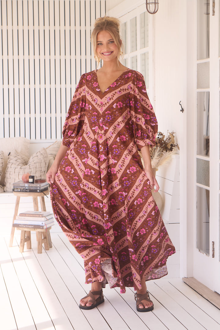 Savanna Print London Maxi