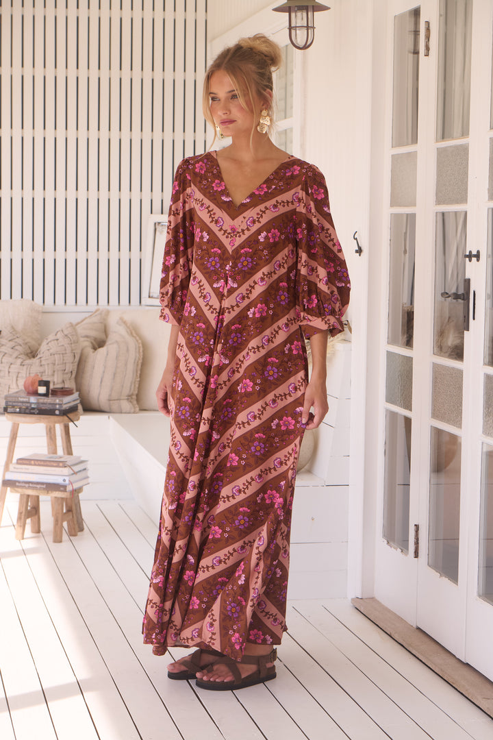 Savanna Print London Maxi