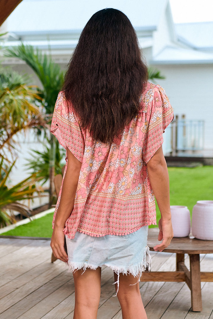 Juliets Garden Print Fisico Top