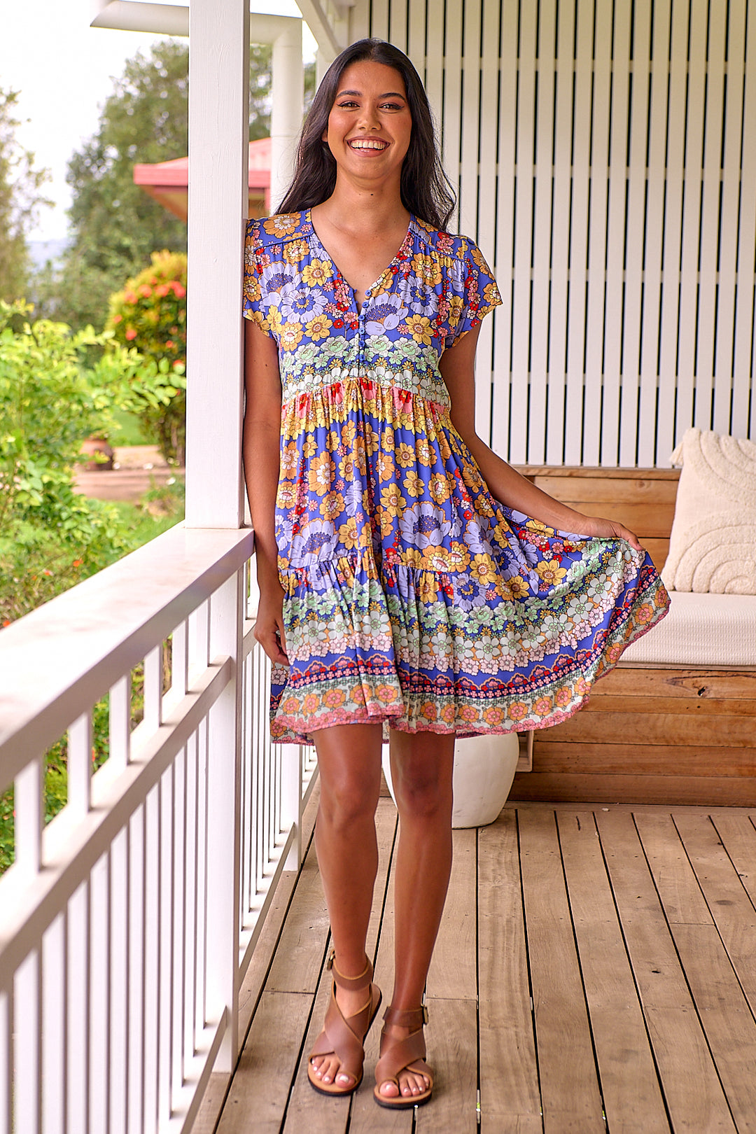 Eden Print Tracey Dress
