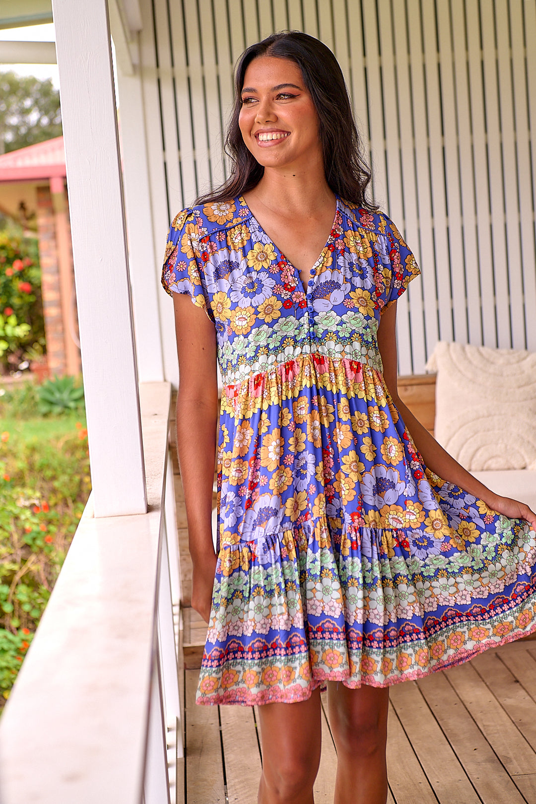 Eden Print Tracey Dress