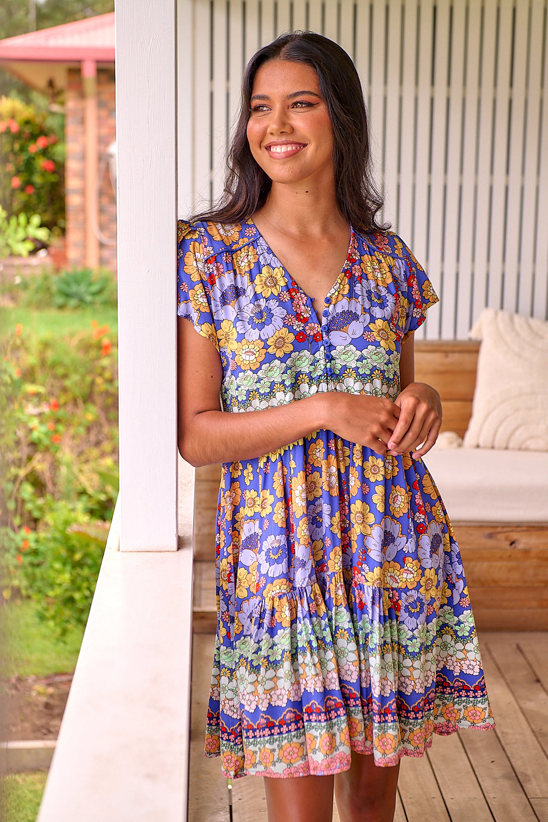 Eden Print Tracey Dress