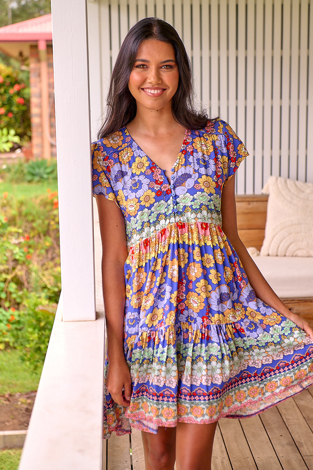 Eden Print Tracey Dress