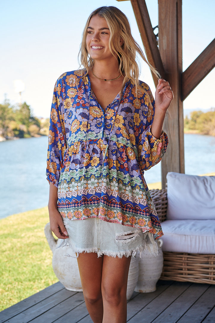 Eden Print Chloe Top
