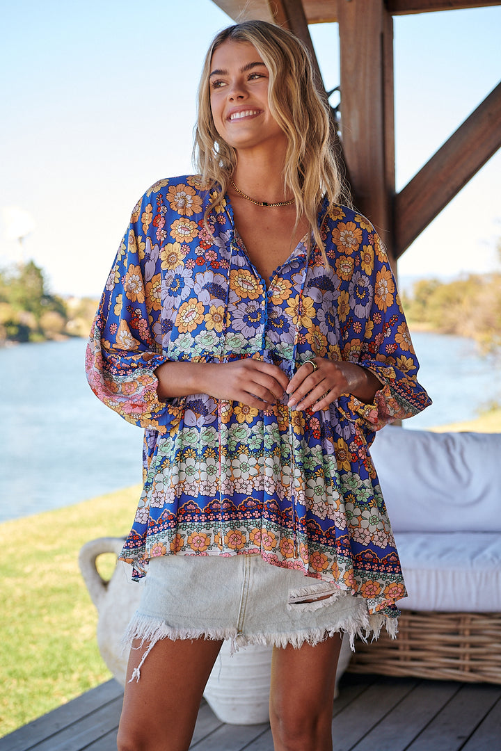 Eden Print Chloe Top