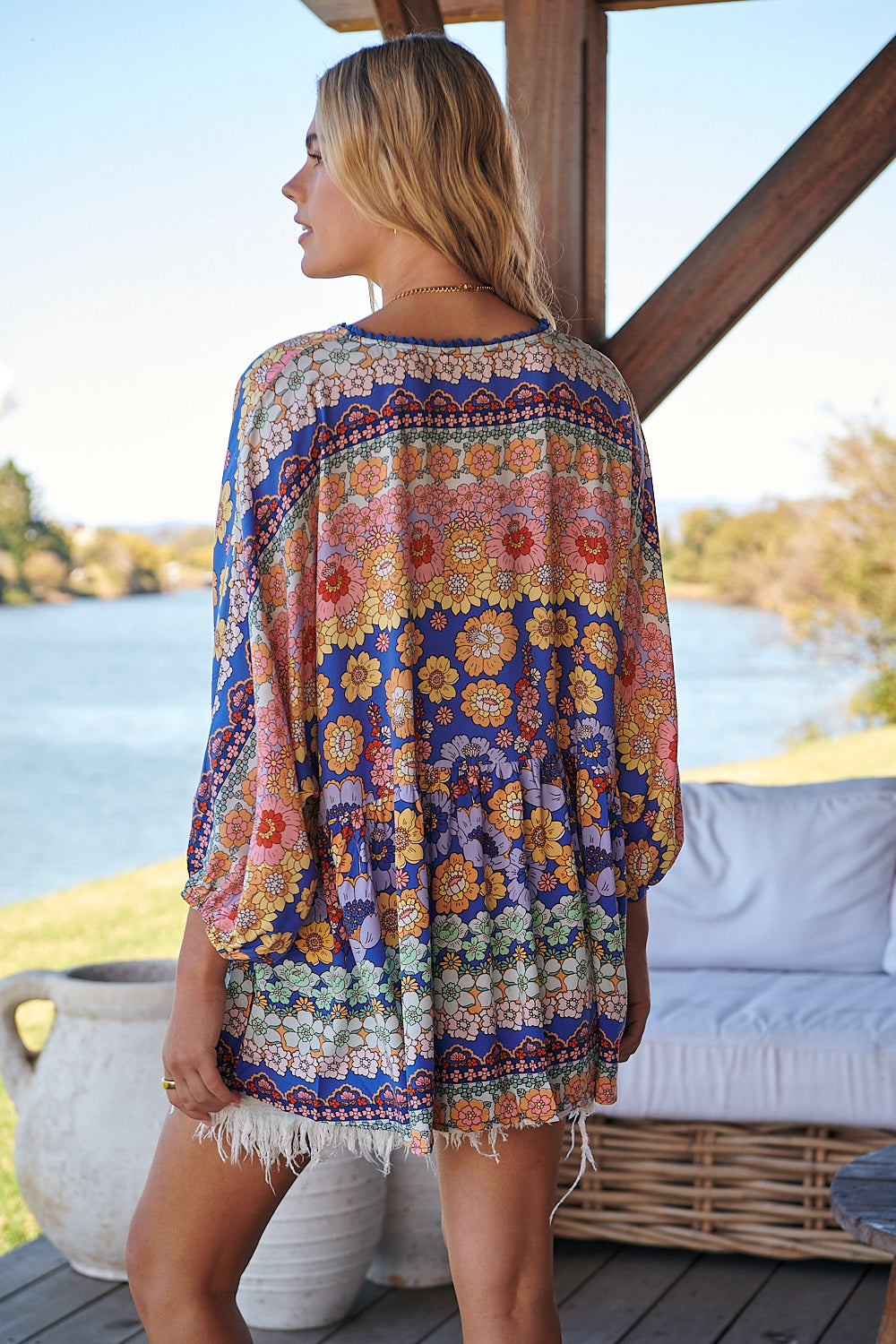 Eden Print Chloe Top