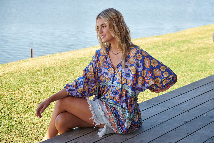 Eden Print Chloe Top