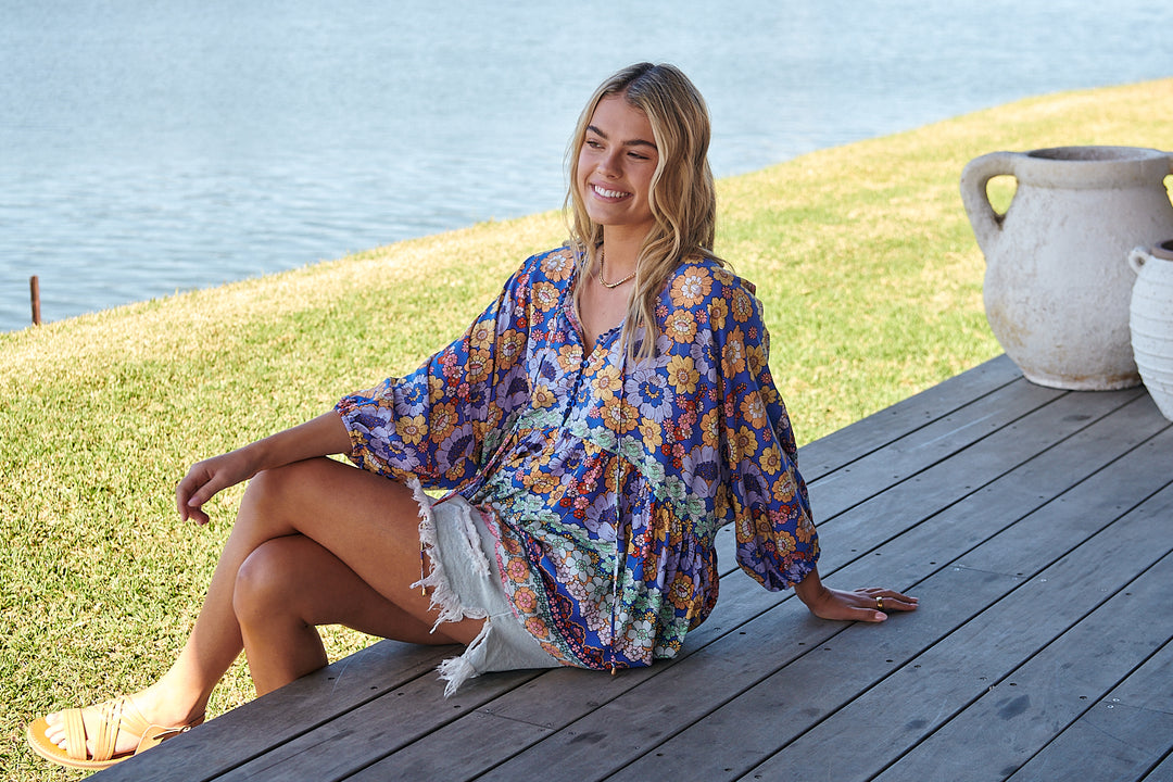 Eden Print Chloe Top