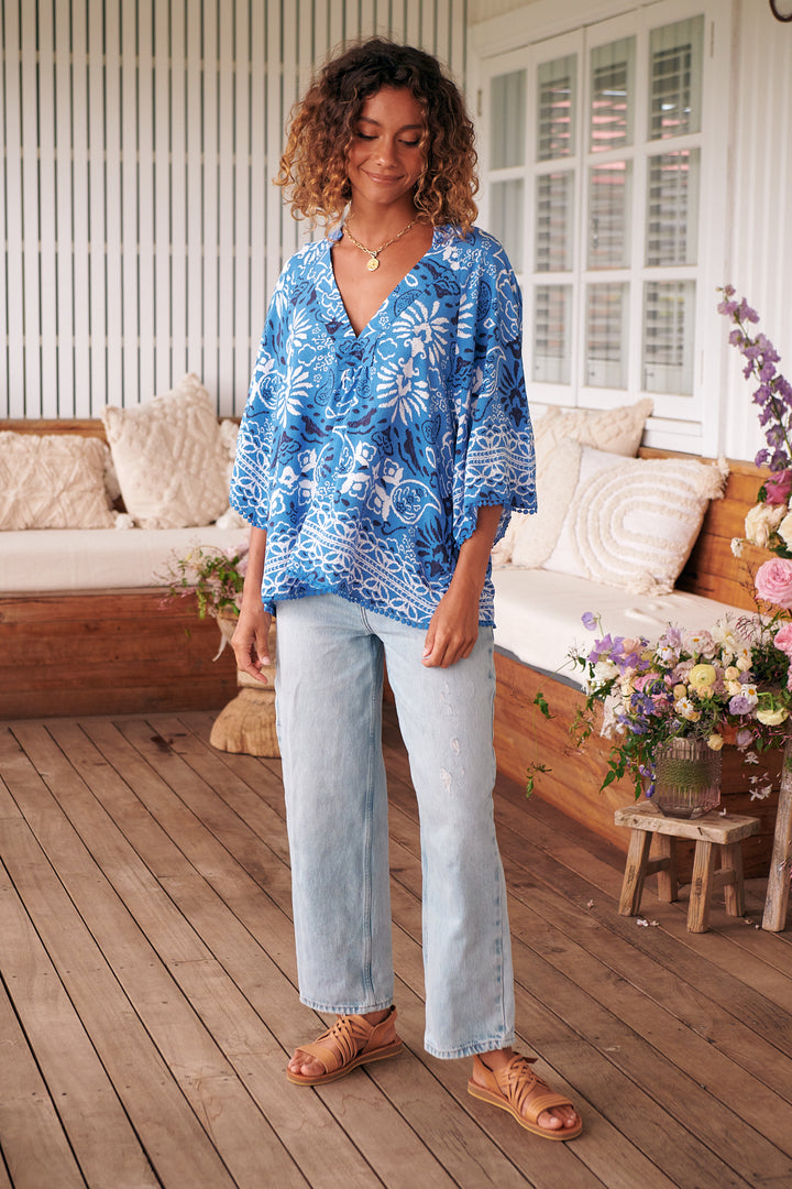 Azula Print Gabriella Top