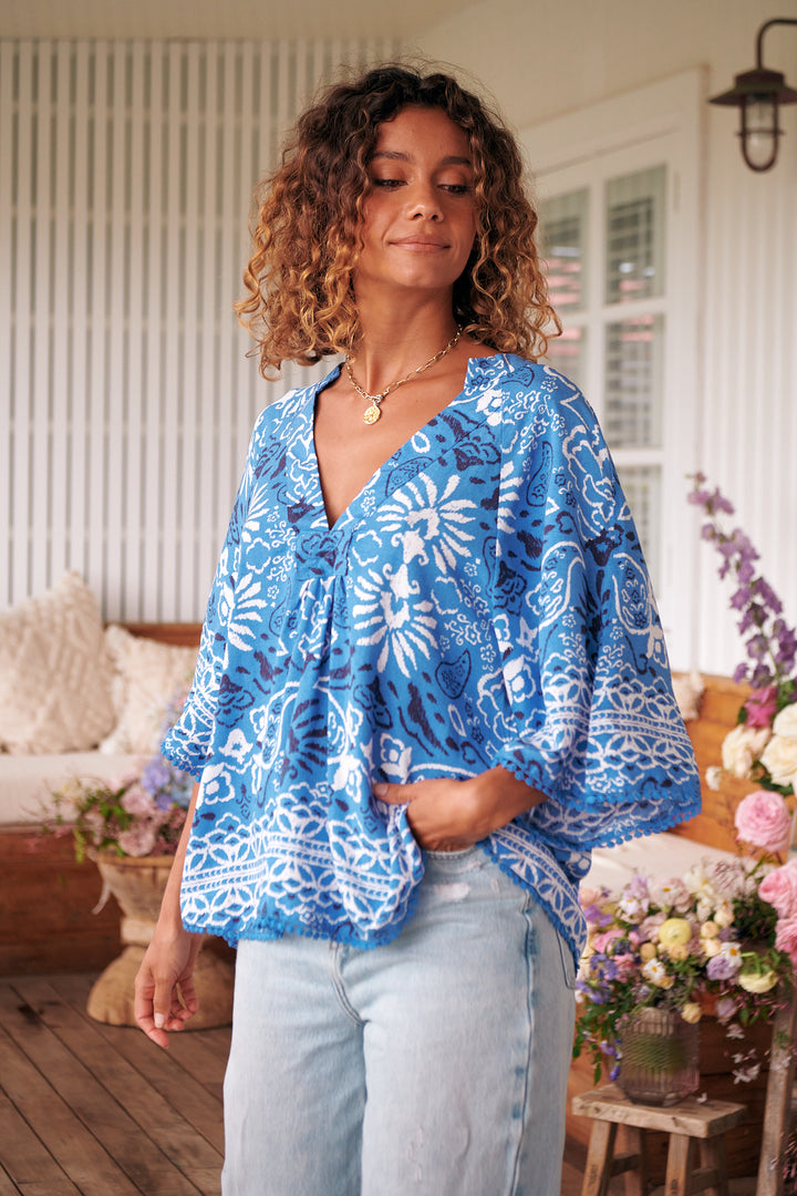 Azula Print Gabriella Top