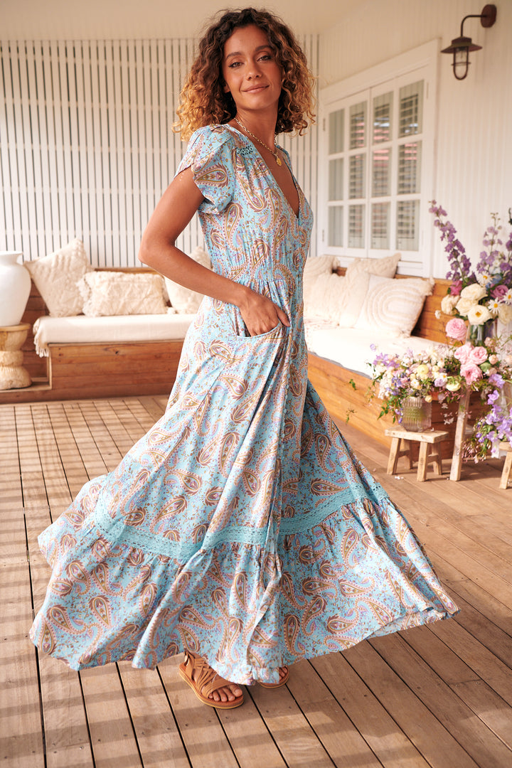 Lailah Print Carmen Maxi