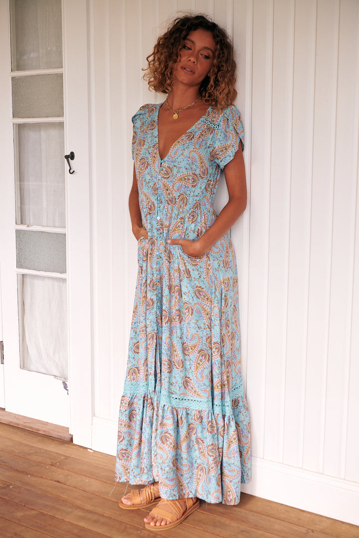Lailah Print Carmen Maxi