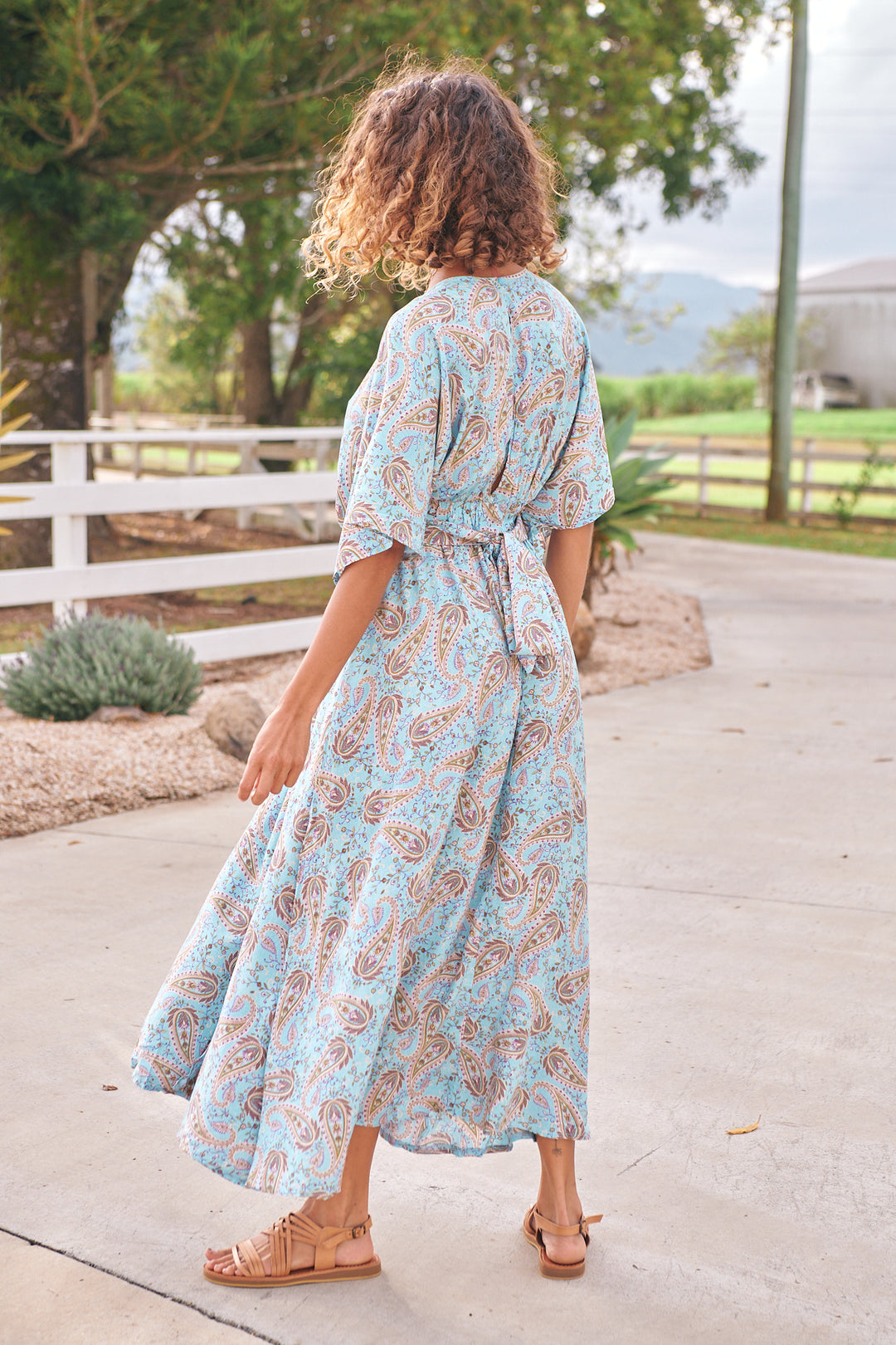 Lailah Print Fields Dress