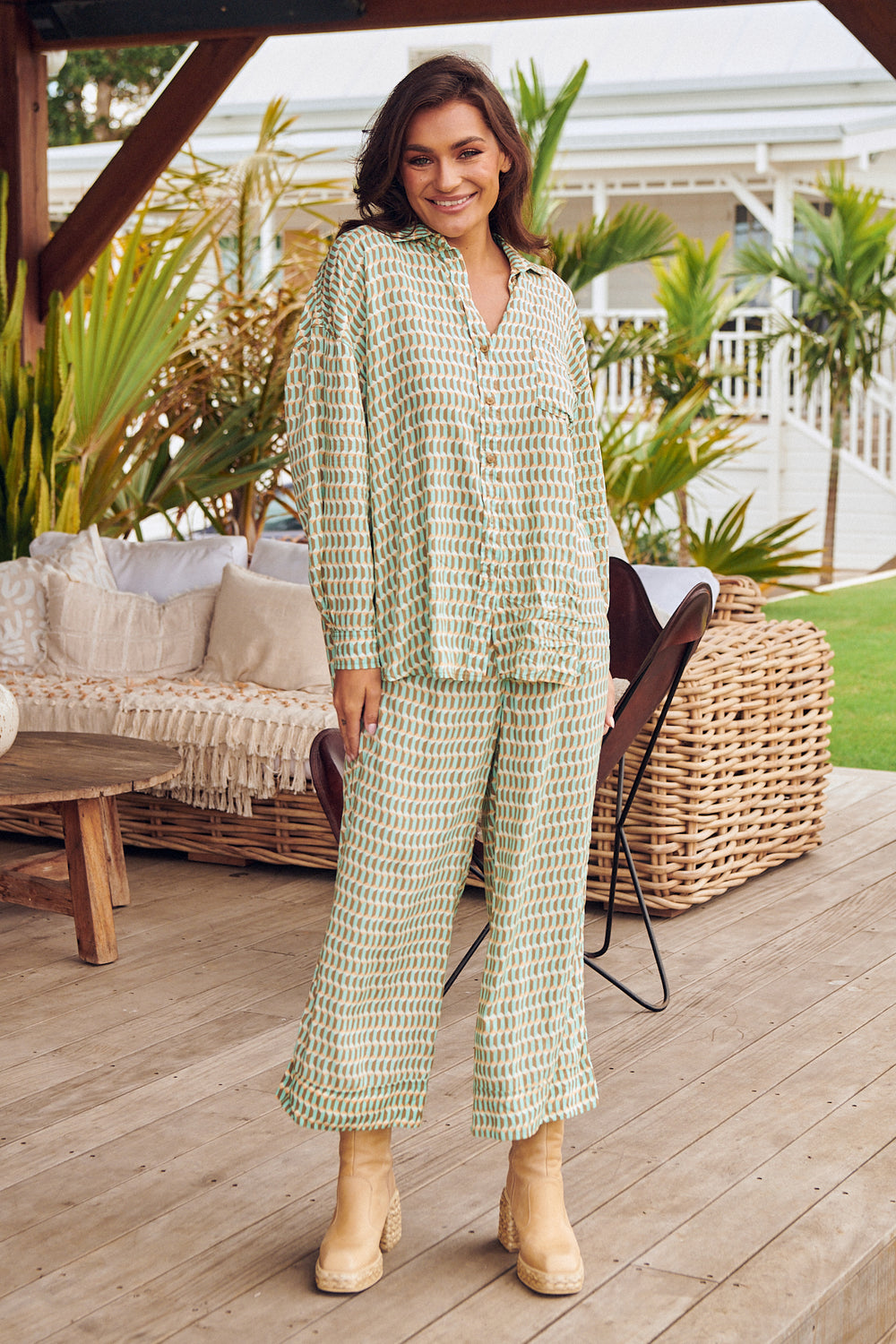 Addi Print Jett Pants - Alternative angle
