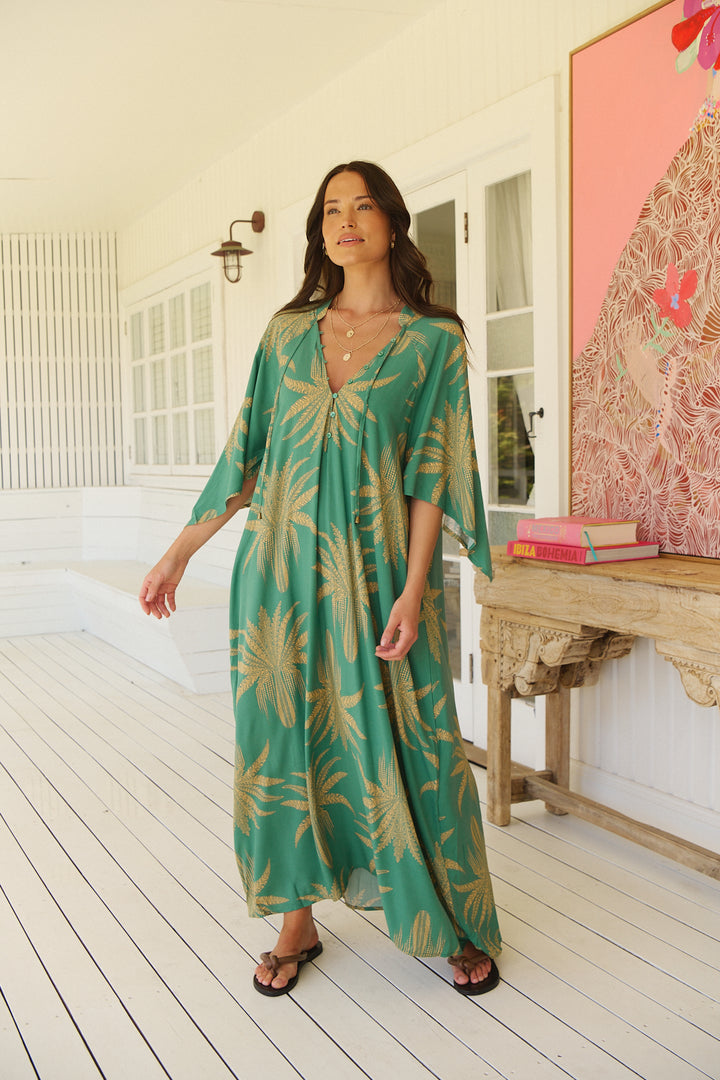 Island luxe Print Bree Maxi