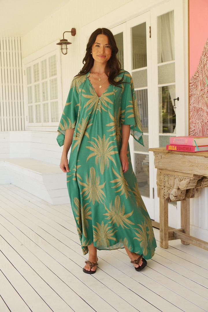 Island luxe Print Bree Maxi